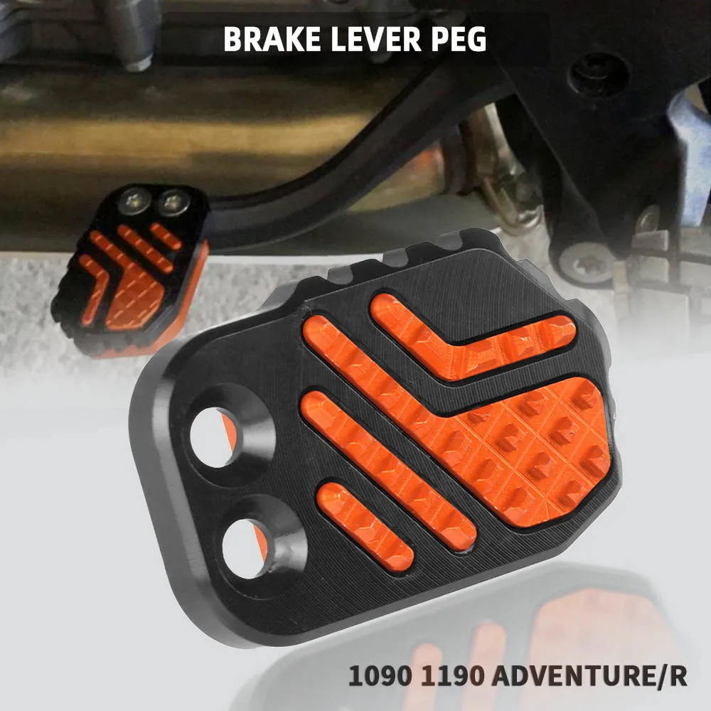 

For 990 950 1050 Adventure 1090 1190 ADVENTURE/R EXC Husqvarna Moto Rear Brake Lever Pedal Extender Foot Pegs Enlarge Extension