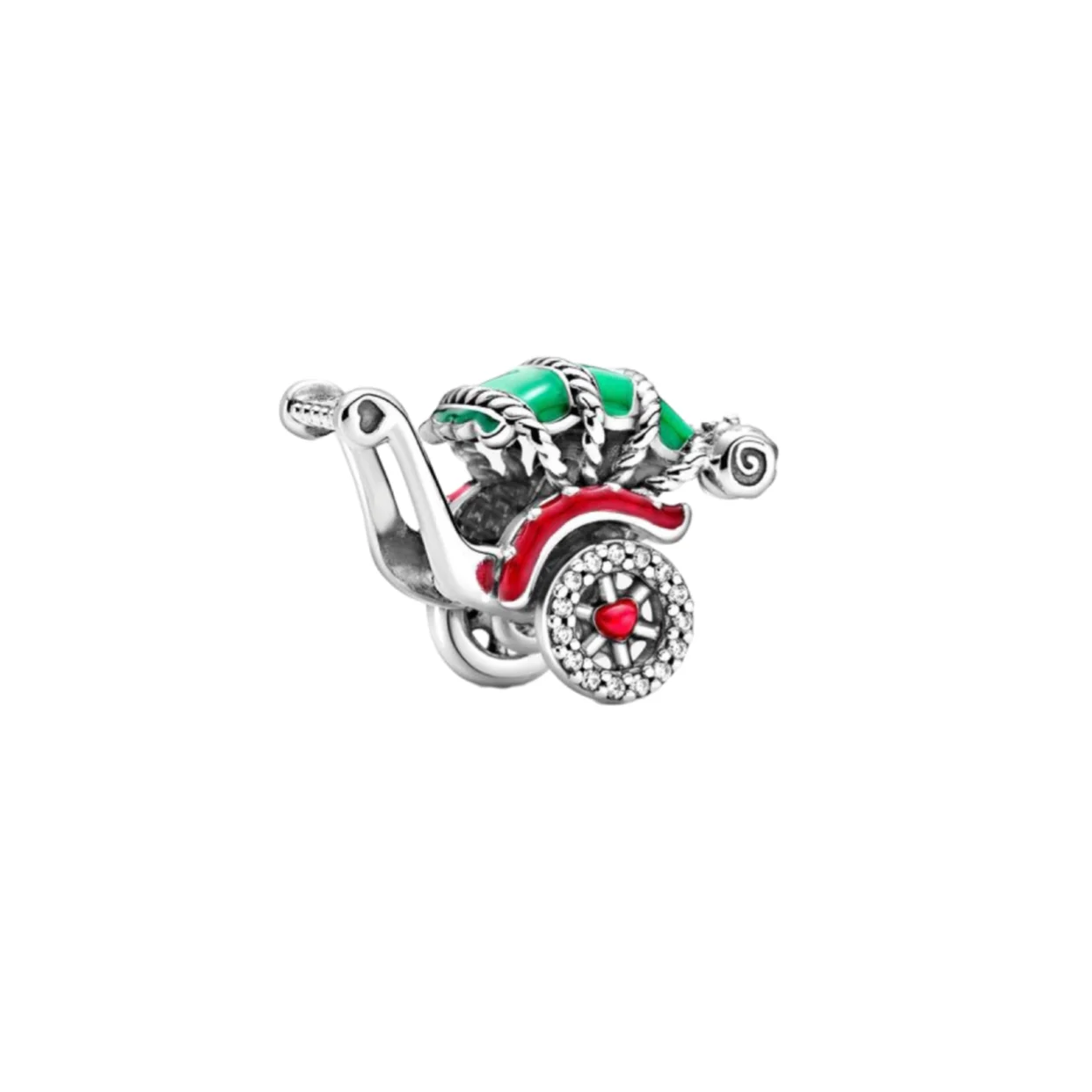 

HOT SALE 925 Sterling Silver Sparkling Family Tree Dangle Charm Beads Fit Original Bracelet Pendant Necklace Jewelry