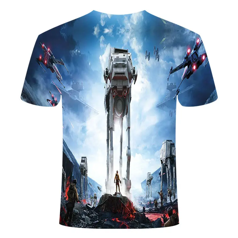 T shirt Homme Camisetas Hombre Novelty Star Wars A New Hope Robot Men T-Shirts Tshirts 3D Print Male Funny Tees S-6XL