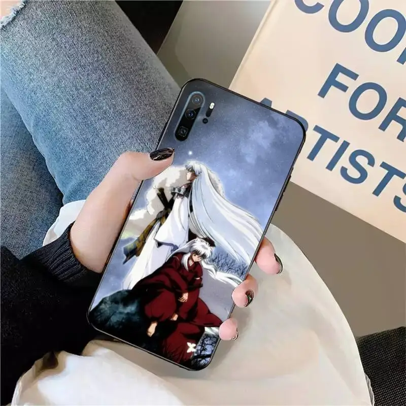 

Anime Inuyasha Sesshoumaru Higurash Phone Case For Huawei honor Mate P 9 10 20 30 40 Pro 10i 7 8 a x Lite nova 5t
