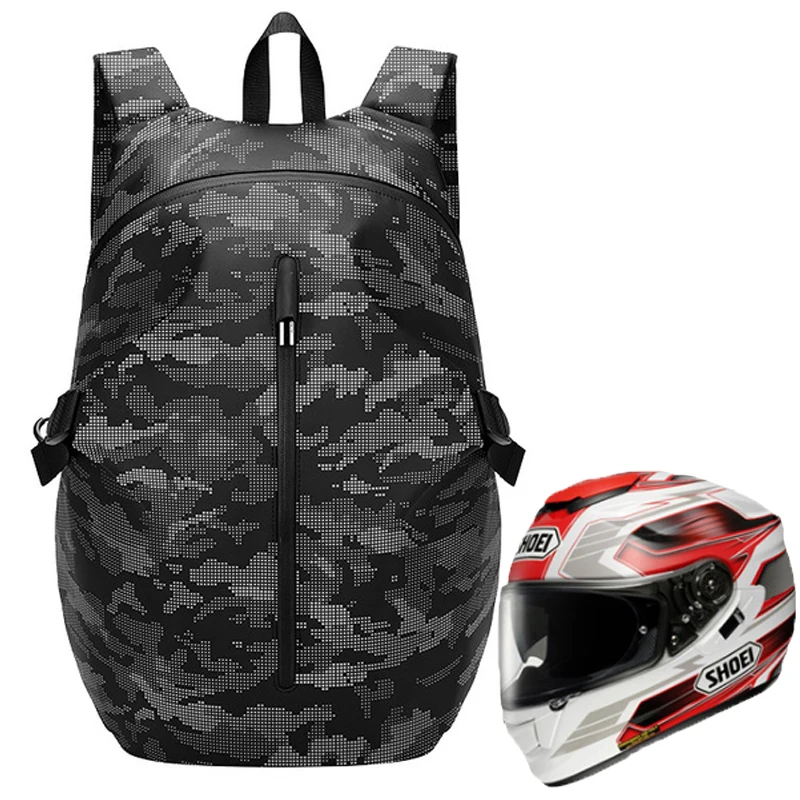 2021 motorcycle helmet backpack cool full face motorcycle riding backpack male waterproof motorcycle equipment rider bag fashion