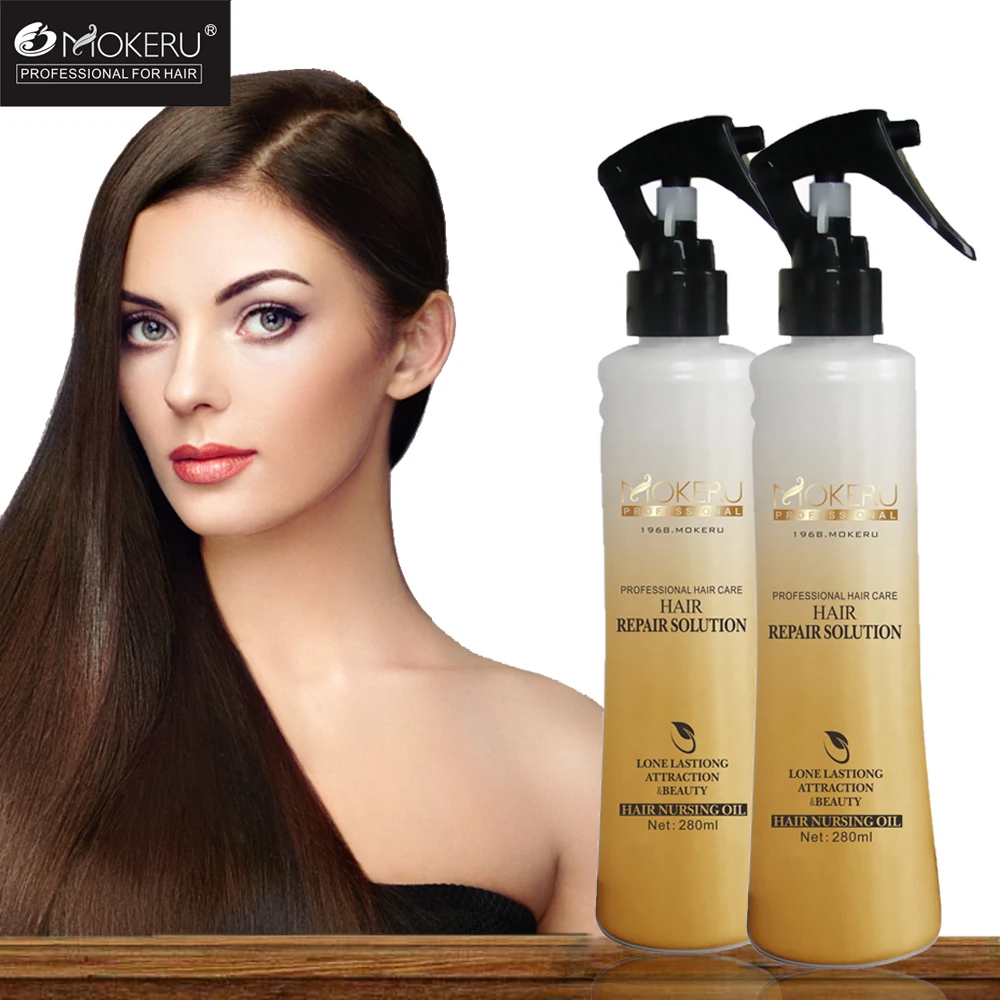 Color Protection Fast Smoothing Moisturizing Dry Hair Hyaluronic Acid Repair Hair Serum For Damaged Hair Care Treatment