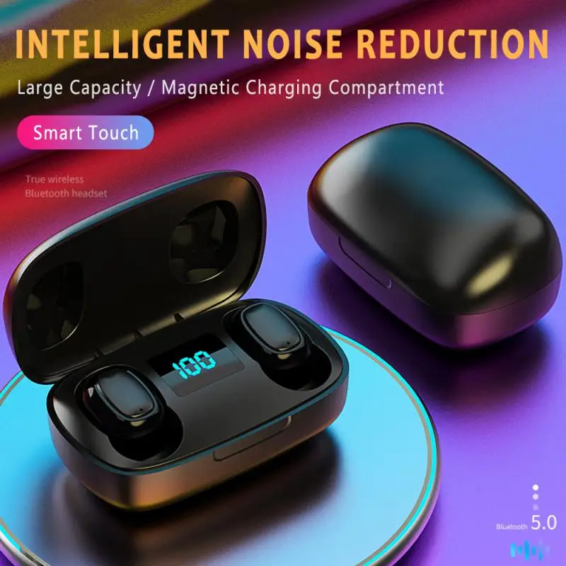 Беспроводные наушники Bluetooth 5 0 TWS Hi Fi мини вкладыши Спортивная гарнитура для бега