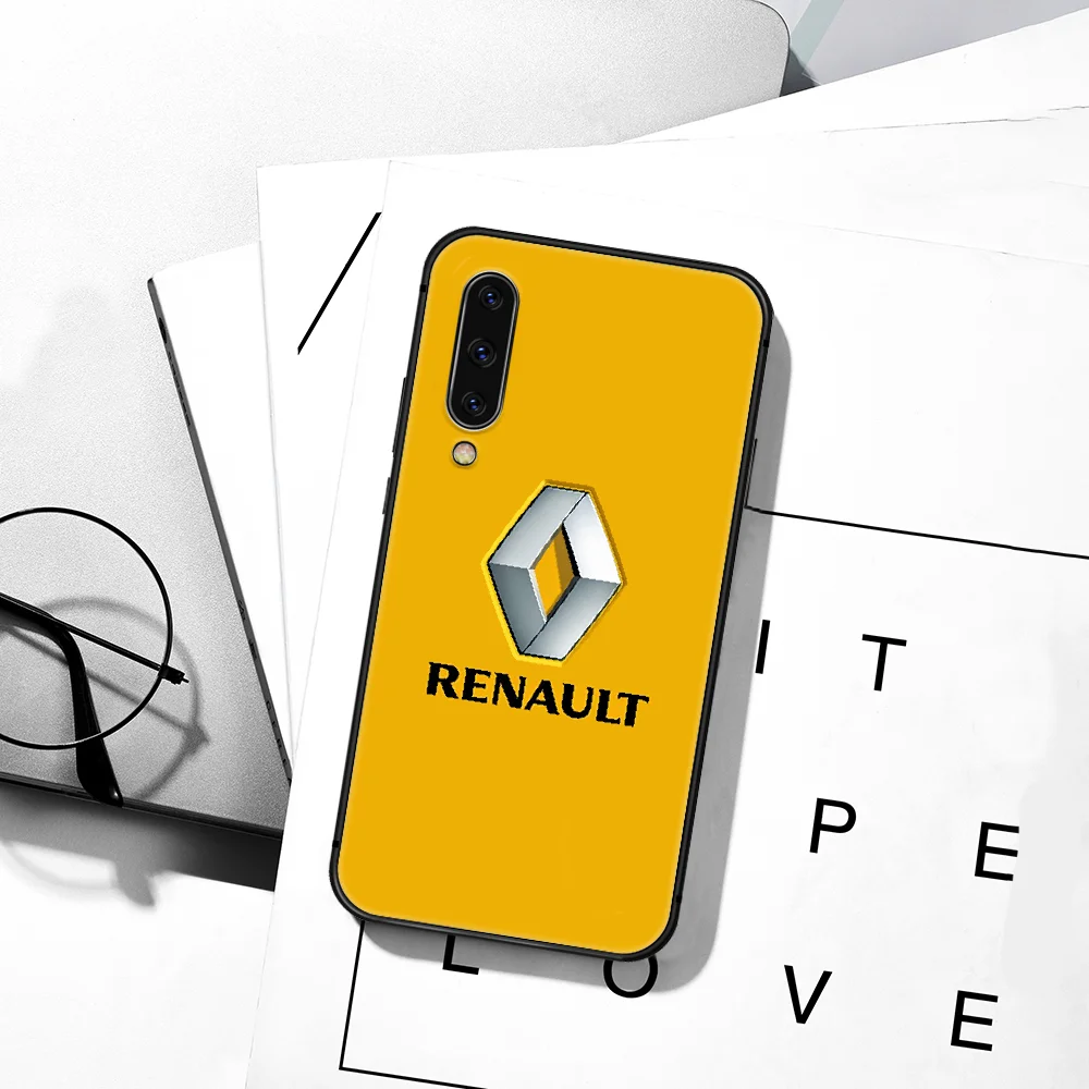 

Renault Rs Car Logo Phone Case For Samsung Galaxy A7 9 8 10 20 20e 21 S 30 30S 31 41 50 50S 51 70 71 91 black Etui Fashion Cover