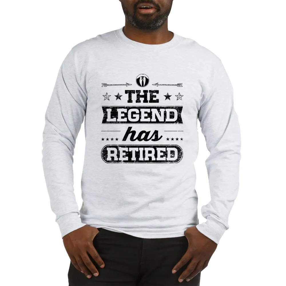 The Legend Has Retired Light T-Shirt Retirement | Мужская одежда