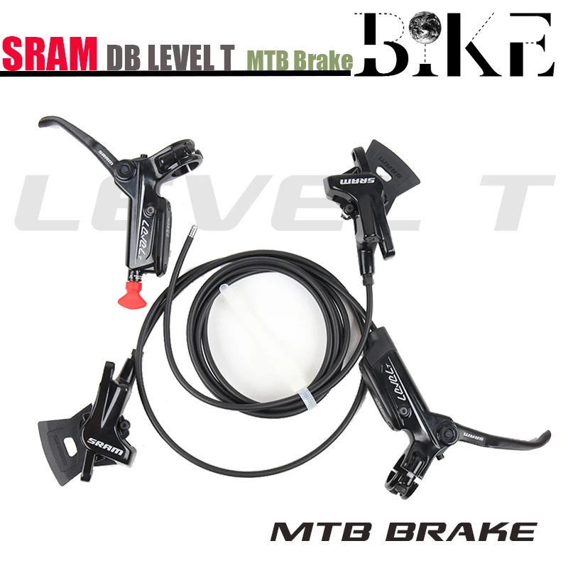 

SRAM уровень T MTB 2-поршни Гидравлический дисковый тормоз 850-1600 мм 1500 мм передние и задние черные велосипедные аксессуары