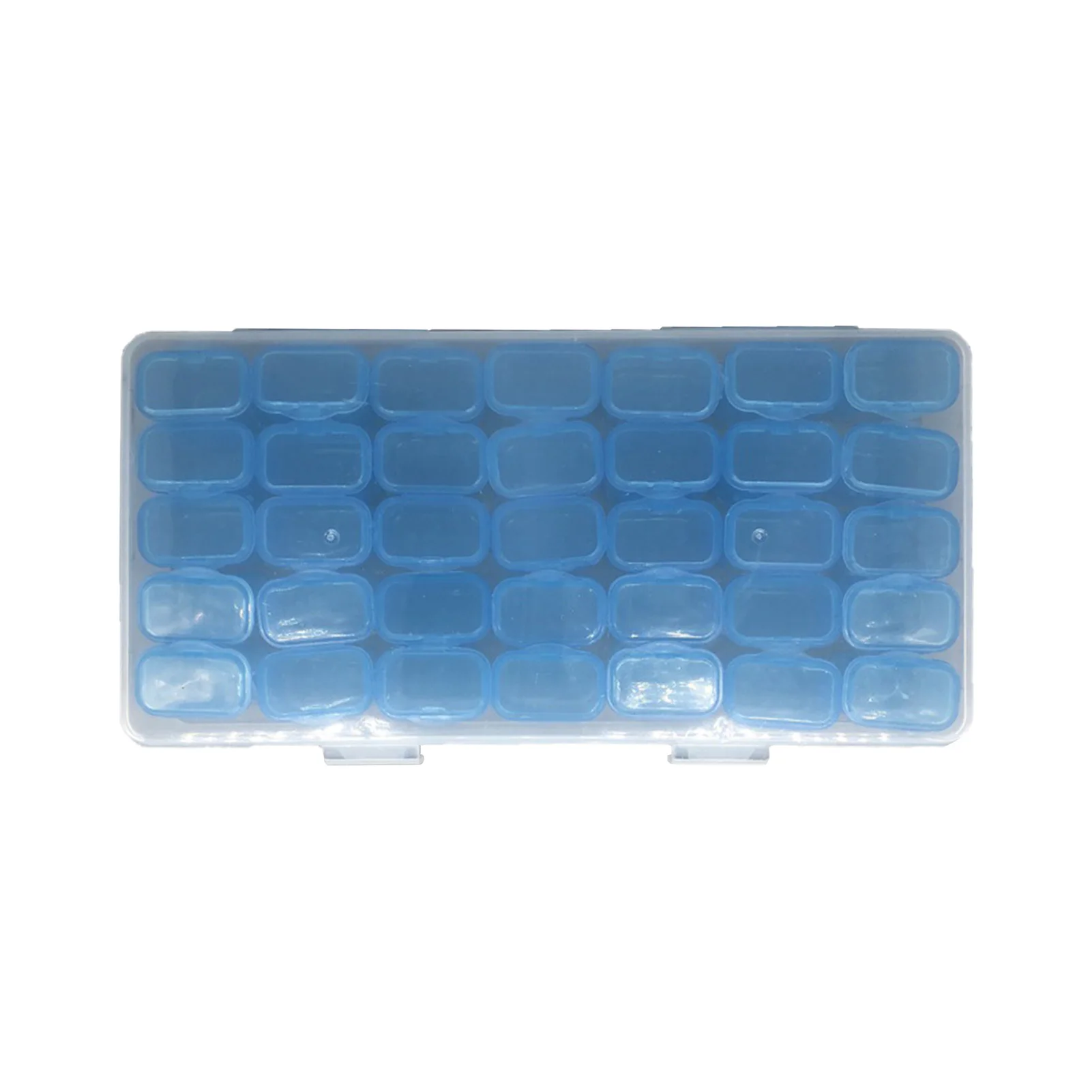 

Портативный фотоальбом для рукоделия, 35 ячеек, многофункциональный органайзер для хранения, полипропиленовое искусство