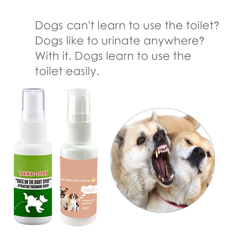 30 мл собака спрей с постоянным магнитом приучение к горшку щенок