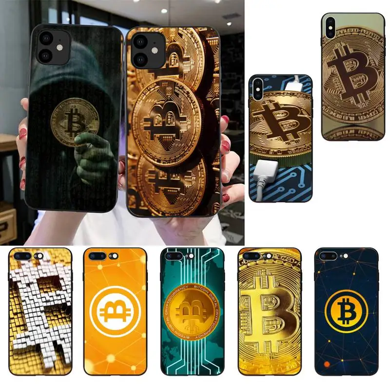 Чехол для телефона HTXian Bitcoin btc iPhone SE2 11 Pro XS MAX XR 8 7 6 Plus 5 5S SE | Мобильные телефоны и
