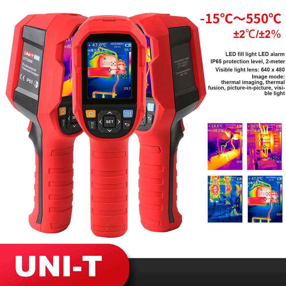 Умный Инфракрасный Тепловизор UTi120S UTi85A UTi165A UTi120B UTi260B и макро объектив |