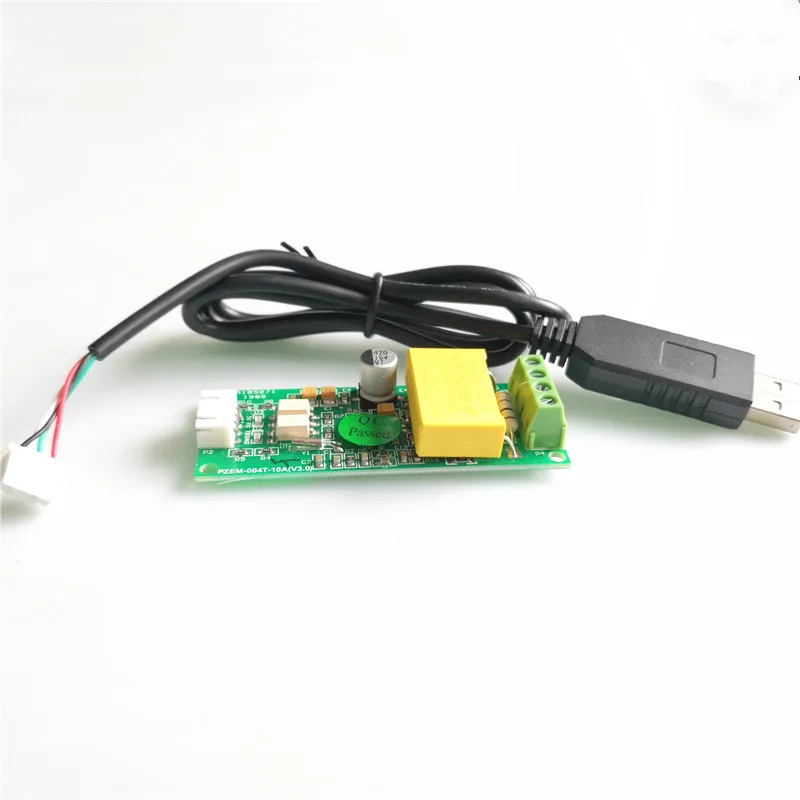PZEM 004T ttl Modbus Мощность энергии Ватт метр AC 220V 0 10A электричество Вольт Ампер Вт кВтч
