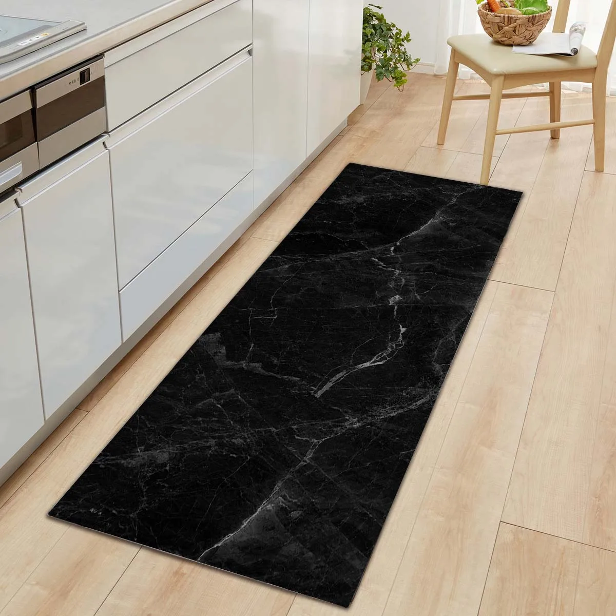 marble kitchen carpet mat flannel entrance door mat soft non slip doormats for living room bedroom kitchen bathroom free global shipping