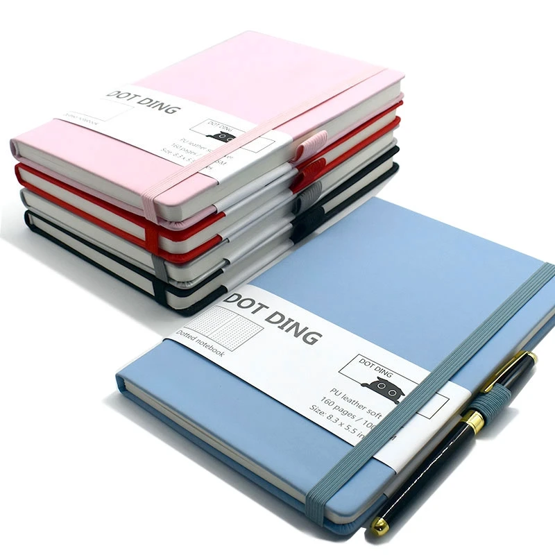 A5 записная книжка в горошек бумага для журнала повязки дневник Офис DIY план Bullet