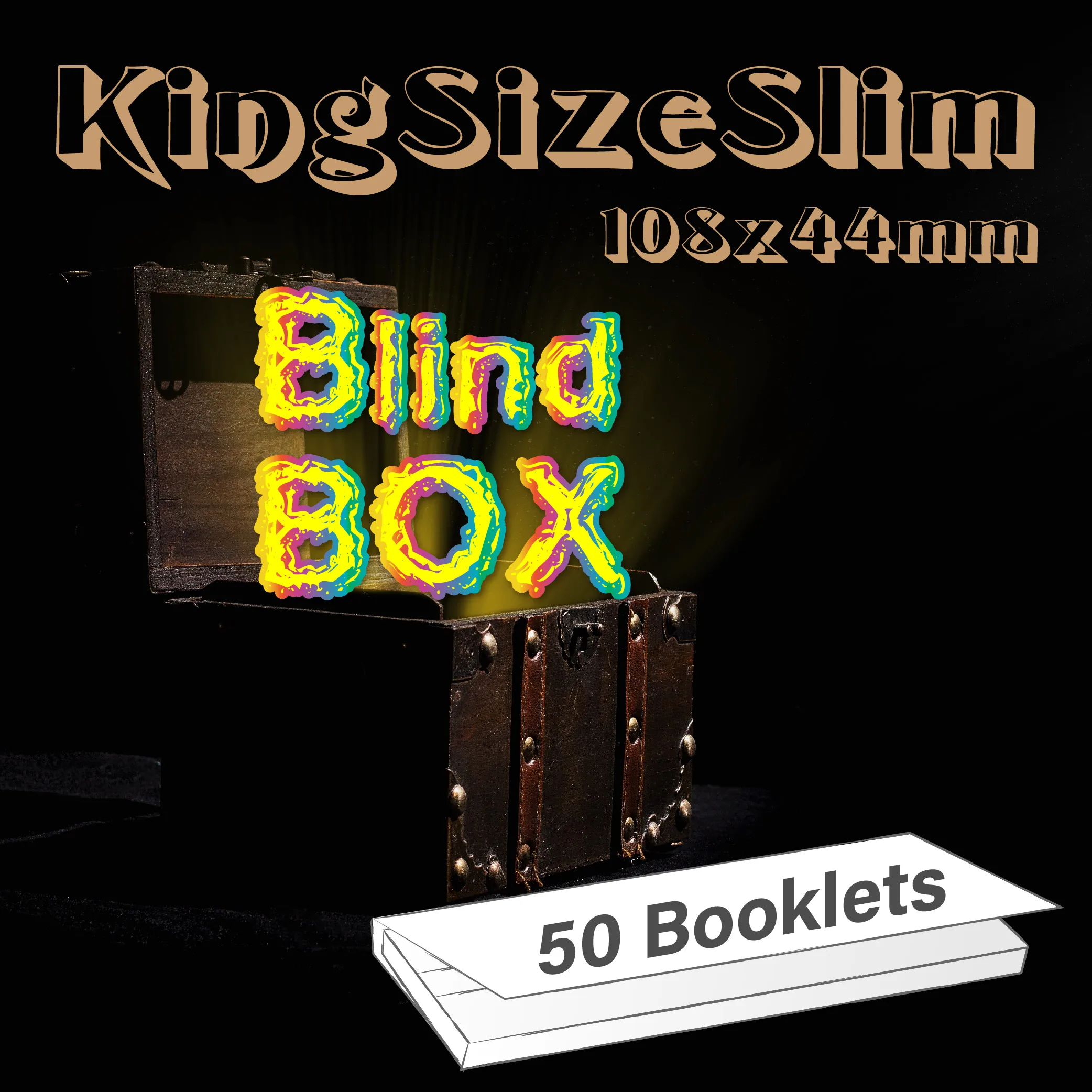 

50 листов бумаги в одном или двух стилях и наконечников фильтра