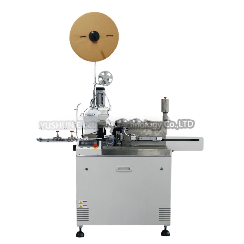 Автоматическая Резка зачистки обжимной проволоки кабель для резки и обжимного