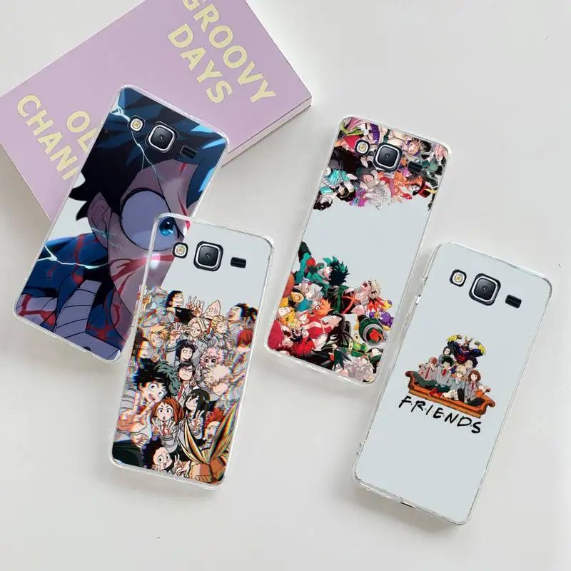 

My Hero Academia Anime Phone Case Transparent For Samsung Galaxy A S 8 9 10 12 20 21 40 50 52 51 70 71 2019 fe 5g ultra plus