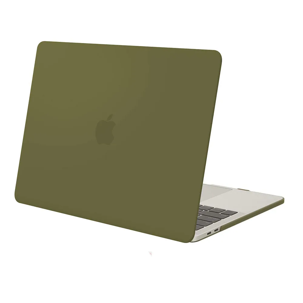 MOSISO ноутбук Mac 13 дюймов Чехол пластиковый матовый чехол для Macbook Air Pro 13 15 retina 2013+ силиконовый чехол - Цвет: Capulet Olive