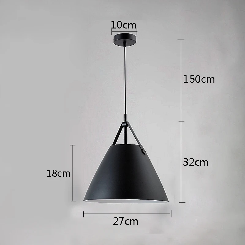 

Nordic pendant lights minimalist Hanging Lamp aluminum Hanglamp For Kitchen Dining room lights Living Room Light Fixture AC 220V