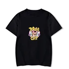 Футболка Doja с изображением кота для мужчин и женщин, модная уличная одежда с принтом певицы и рапера, Высококачественная футболка из 100% хлопка, футболки большого размера, топы, одежда