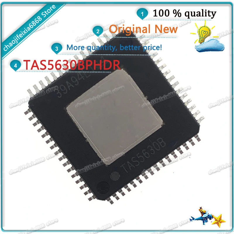 1 шт./лот! TAS5630BPHDR TAS5630B HTQFP-64 TAS5630 QFP64 TAS56308 TAS5630BPHD аудио усилитель новый оригинальный |