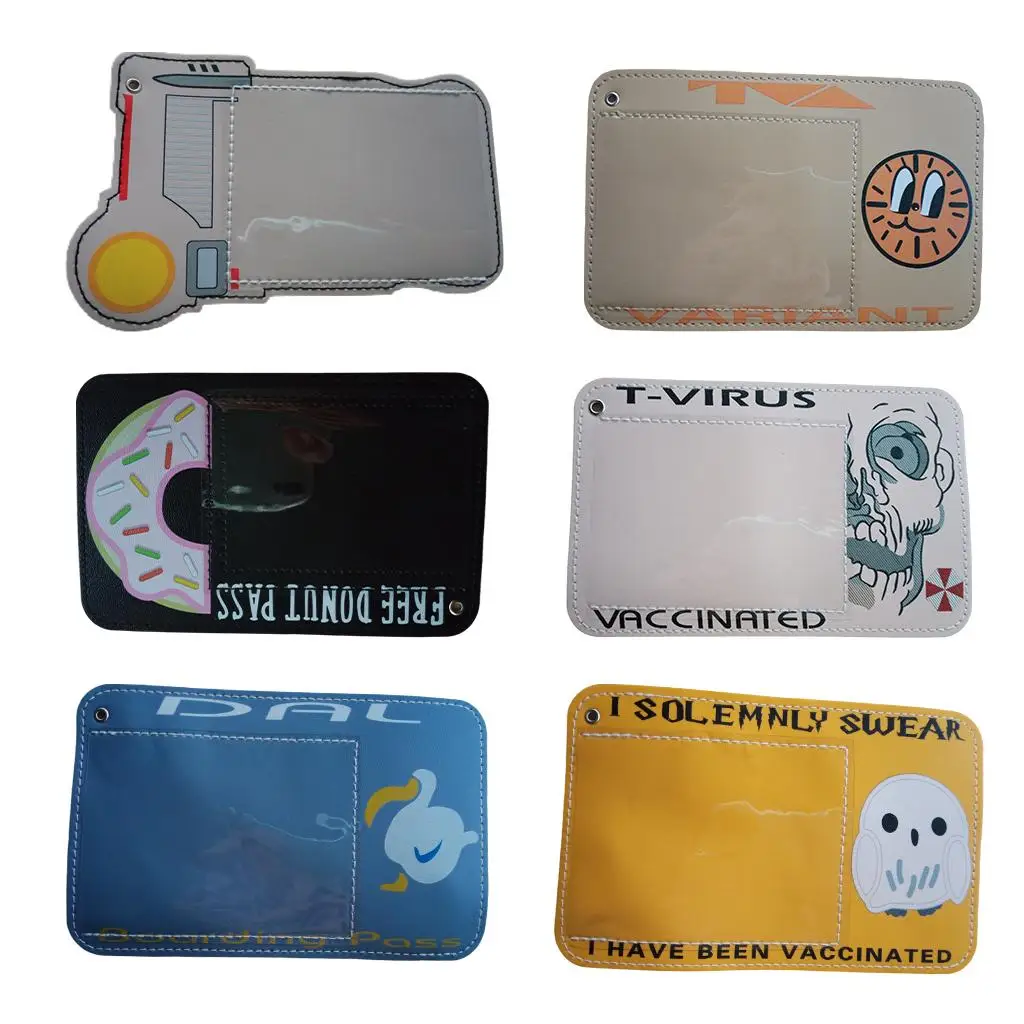 

Business Tags Cards Holder Window Waterproof ID Card Protector for Adults Teens