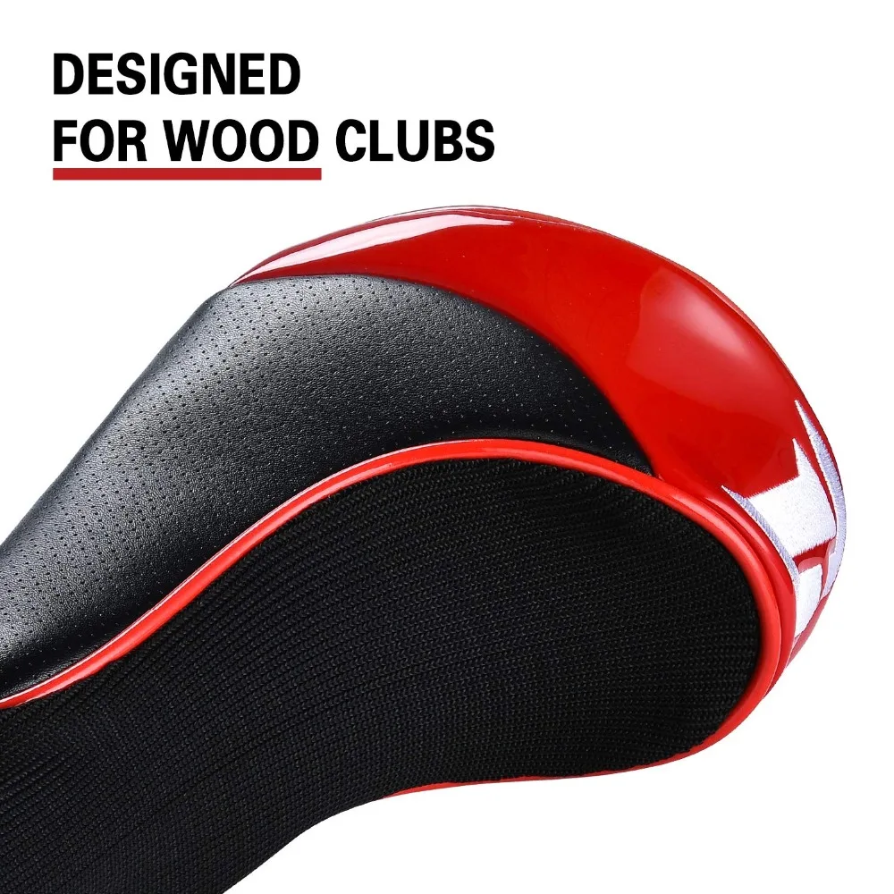 Крышка для головы гольфа № 1 #3 #5 поставляется со сменной биркой с номером: 3 4 5 7 X