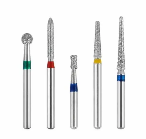 Бесплатная доставка 100 шт. зубные Алмазные Боры средняя FG 1 6 мм для