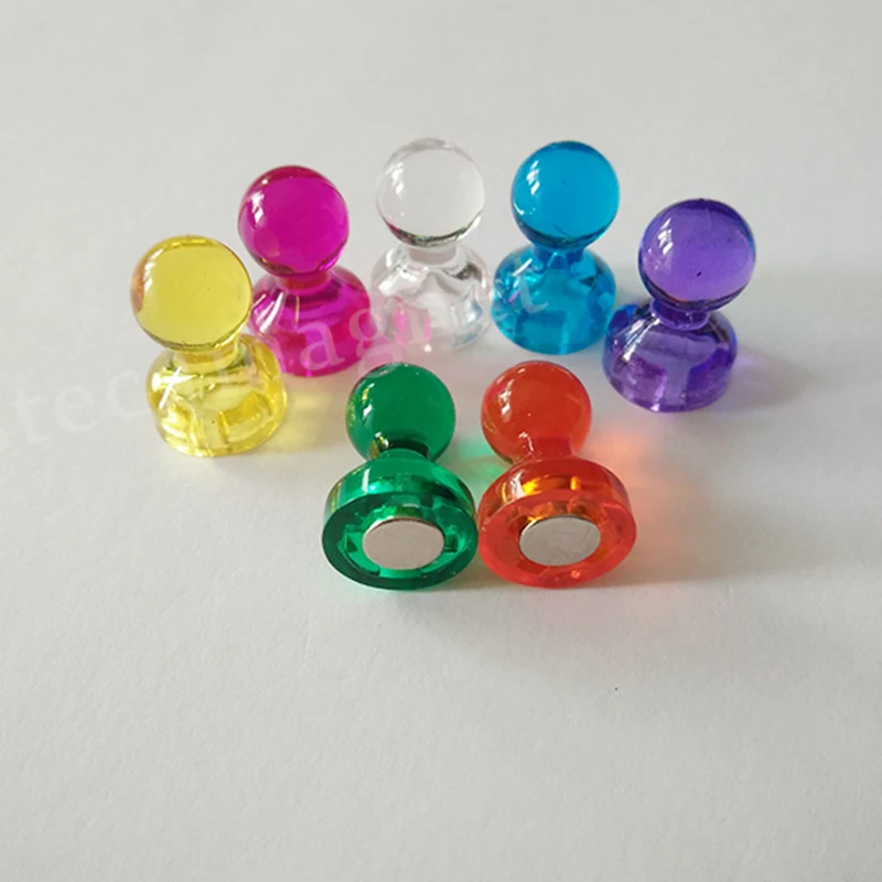 45 шт. Магнитный штифт магниты для скиттл пешки идеально подходят дома офиса