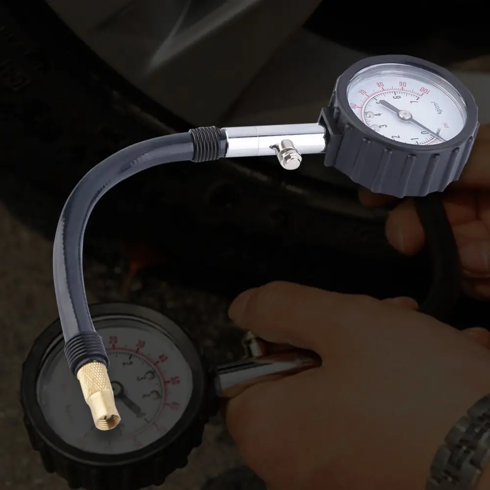 Meter Tire Pressure Gauge 0-100PSI Auto Car Bike Motor Tyre Air Vehicle Tester monitoring system Dial |
