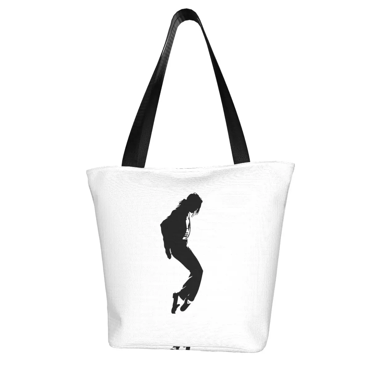 Michael Jackson Polyester outdoor girl handbag, woman shopping bag, shoulder bag, canvas bag, gift bag