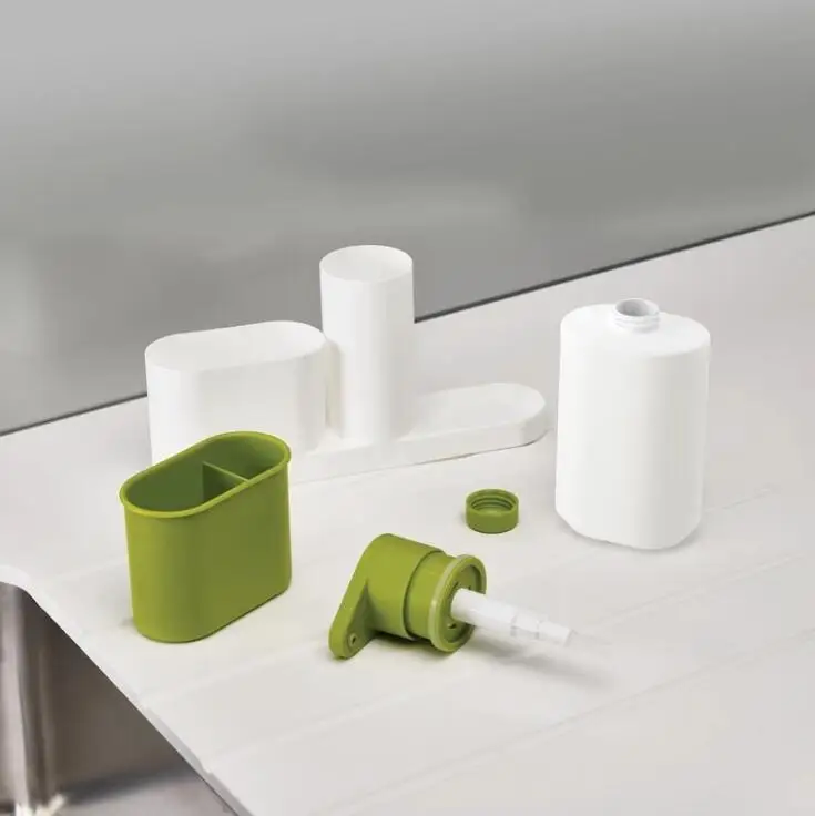 Kitchen Washing Sponge Storage Shelf Sink Detergent Soap Dispenser Rack Organizer Stands | Дом и сад