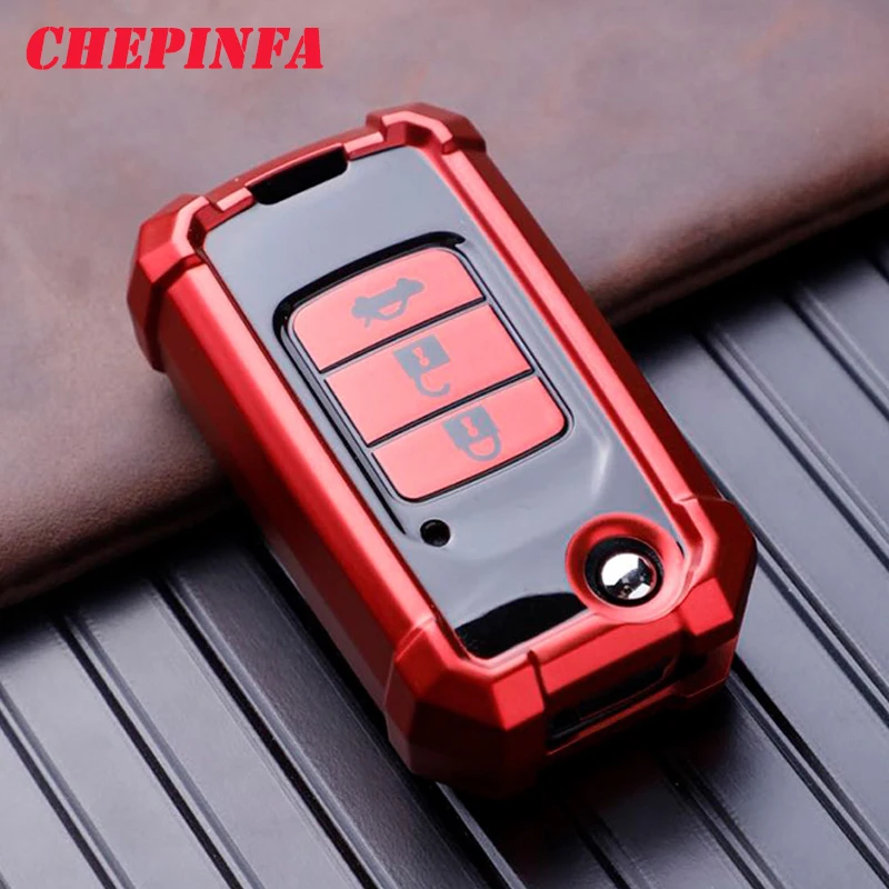 

TPU Car Key Case Full Cover Protect Shell For Honda Spirior Fit Civic Accord City CB400 CRV Jazz HRV Key Bag Holder