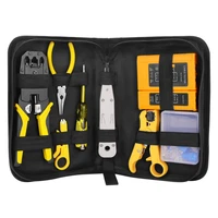 network repair pliers tool kit for cable tester spring clamp crimping tool rj45 rj11 rj12 crimping pliers