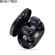 2021 Stereo Wireless Bluetooth Earphones TWS Noise Cancelling Music  Headphones With LED Battery Display Mic Headset For Xiaomi
