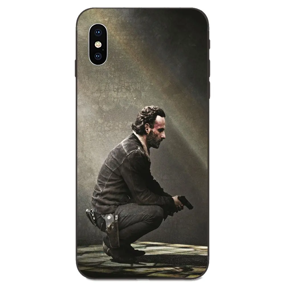 Чехол Sheriff Grimes Walking Dead для huawei mate 9 10 20 P8 P9 P10 P20 P30 Lite Mini Play Pro P smart Plus Z 2017 2019 | Мобильные