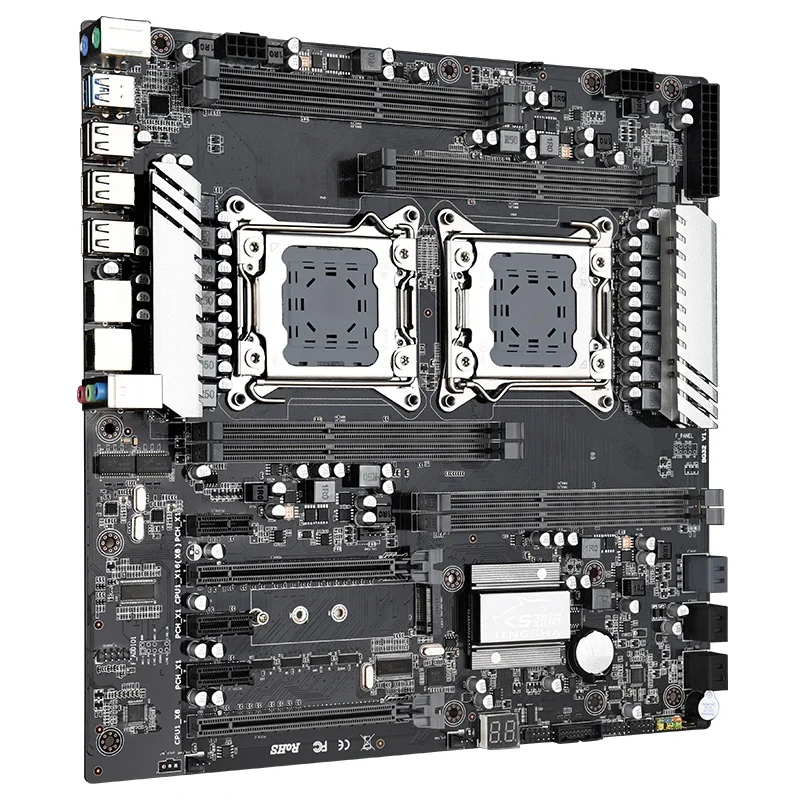 X79-S8 двойная материнская плата LGA2011 E-ATX USB3.0 SATA3.0 M.2 NVME SSD 256 ГБ DDR3 оперативная память