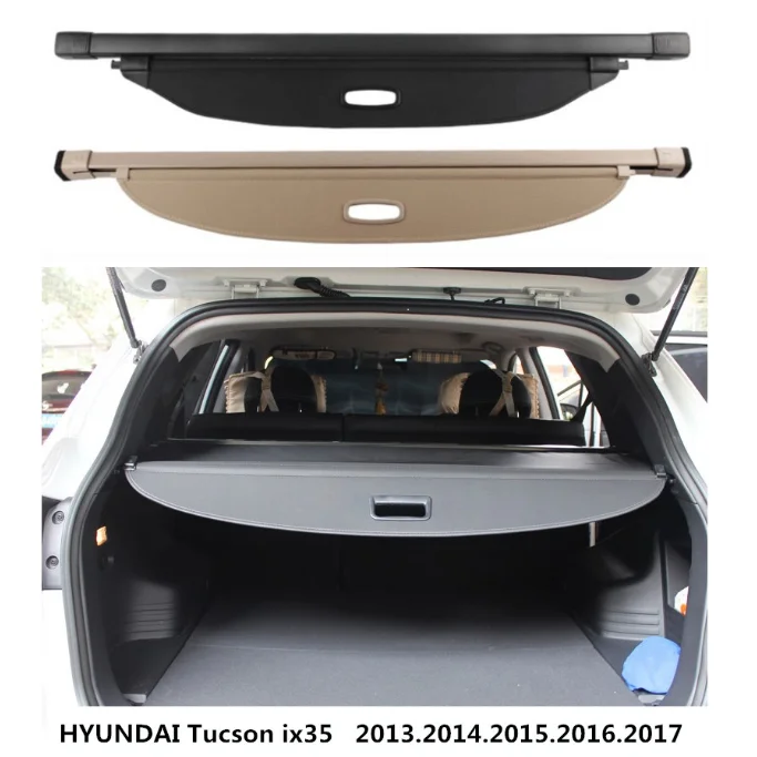 

For HYUNDAI ix35 2013 2014 2015 2016 2017 Rear Trunk Cargo Cover Security Shield Screen shade High Qualit Car Accessories