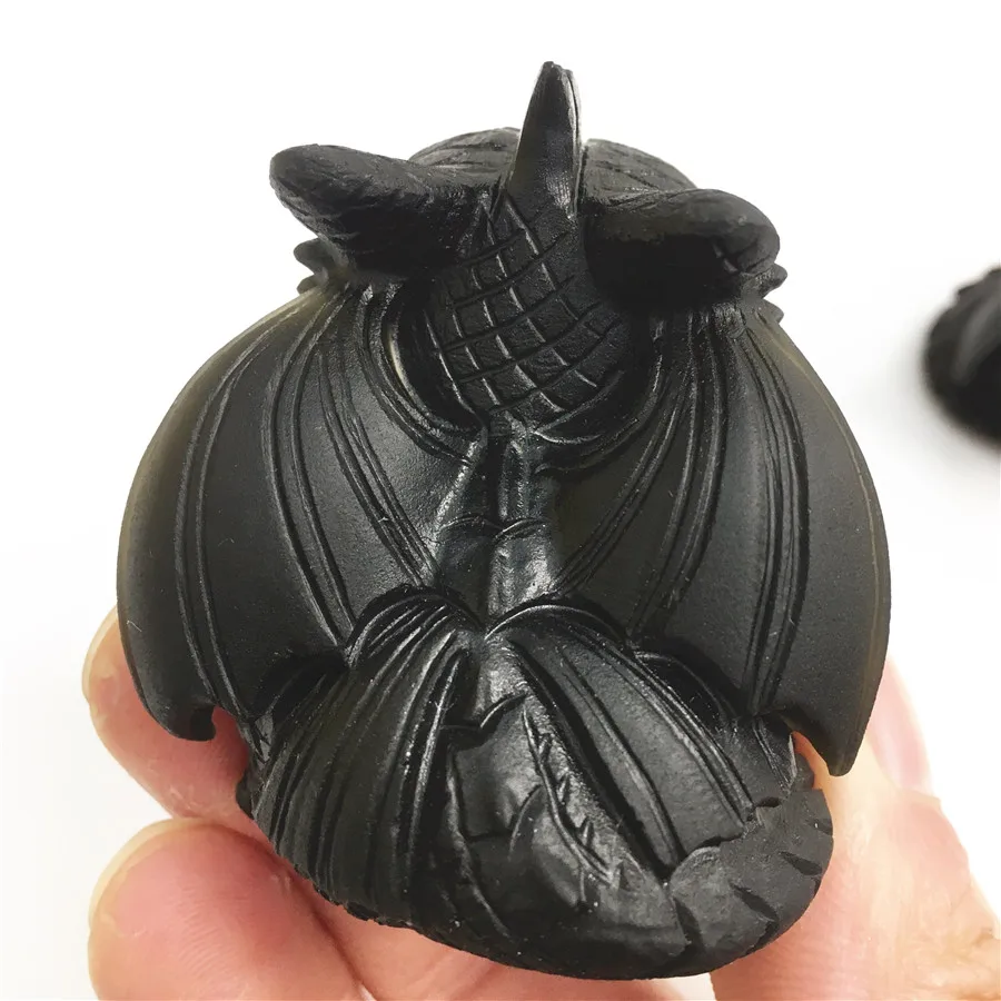 

5cm natural quartz crystal obsidian toothless gifts family decorative arts and crafts drop Shipping