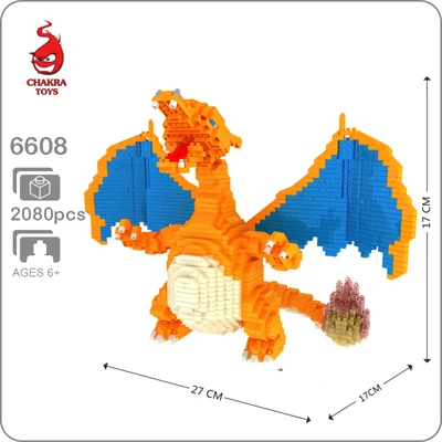 1780 шт. + 6606-6609 Карманный Монстр Pikaqiu Mini Building Venusaur blastatic Charizard Snorlax Gyarados алмазные