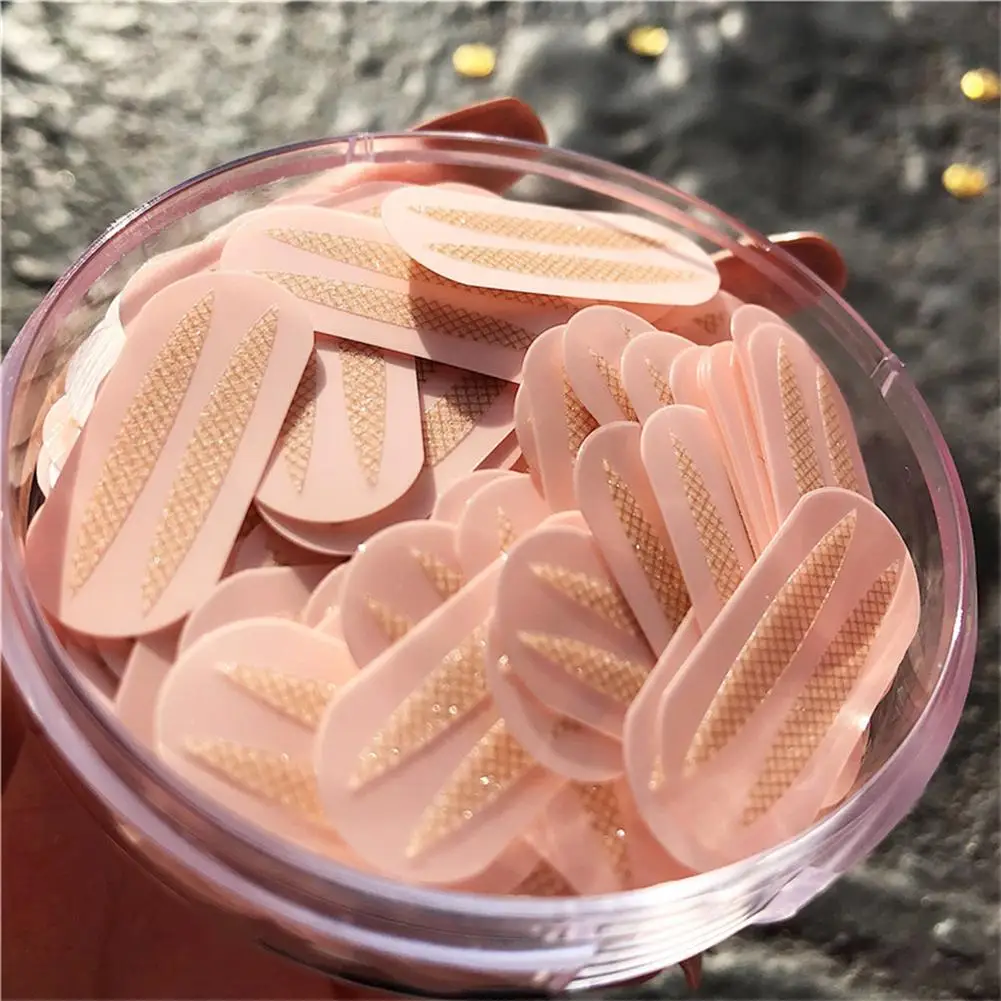 150 шт./коркоркор. макияж глаз большой веко клейкая лента наклейка двойного