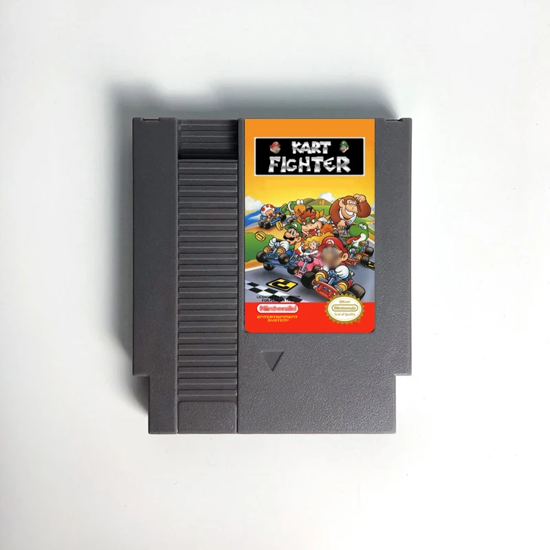 

Super Kart Fighter Game Cartridge For NES Console 72 Pins