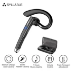 Оригинальные Беспроводные спортивные наушники SYLLABLE YYK-520, подходят для BT V5.1, бас, шумоподавление, YYK-520, регулятор громкости