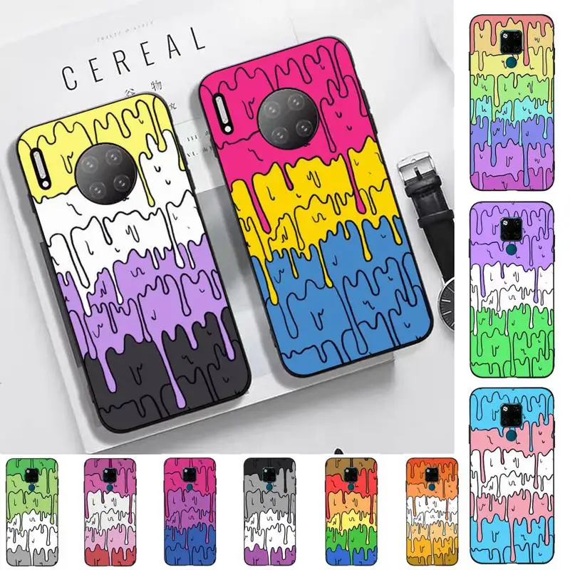 Yinuoda Pastel Kawaii плавильный чехол для телефона Trans Pride ЛГБТ Huawei Mate 20 10 9 40 30 lite pro X Nova 2 3i 7se