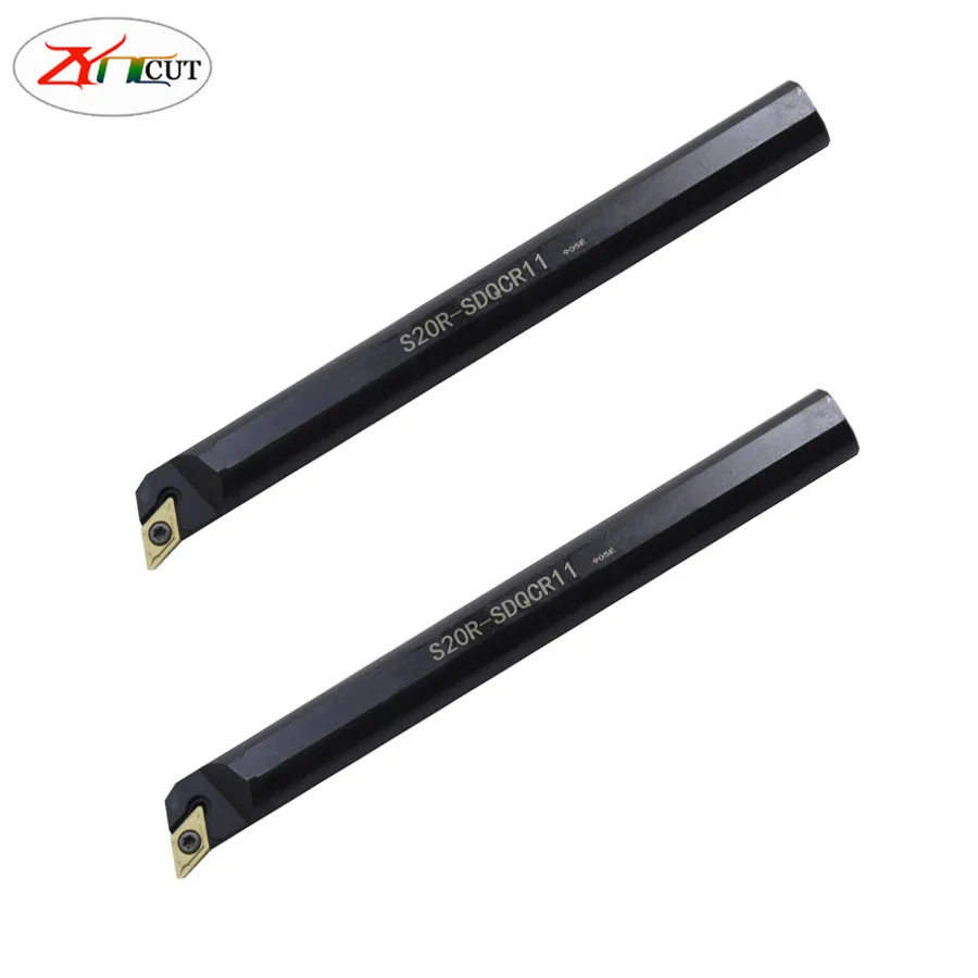 

S10K S12M S16Q S20R-SDQCR07 SDQCR11 107.5 degree internal Turning Tool For DCMT070204 DCMT11T304 ,CNC Copying lathe tool