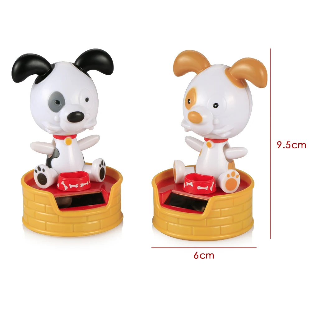 Автомобильный орнамент ABS на солнечных батареях тряски качели головы собаки