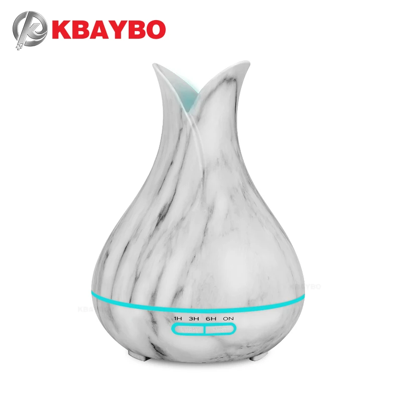 Ультразвуковой увлажнитель воздуха 400 мл диффузор эфирного масла с 7 меняющими