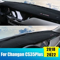 car dashboard cover mat for changan cs35 plus cs35plus 2018 2019 2020 2021 2022 2012 2016 instrument sun shade pad accessories