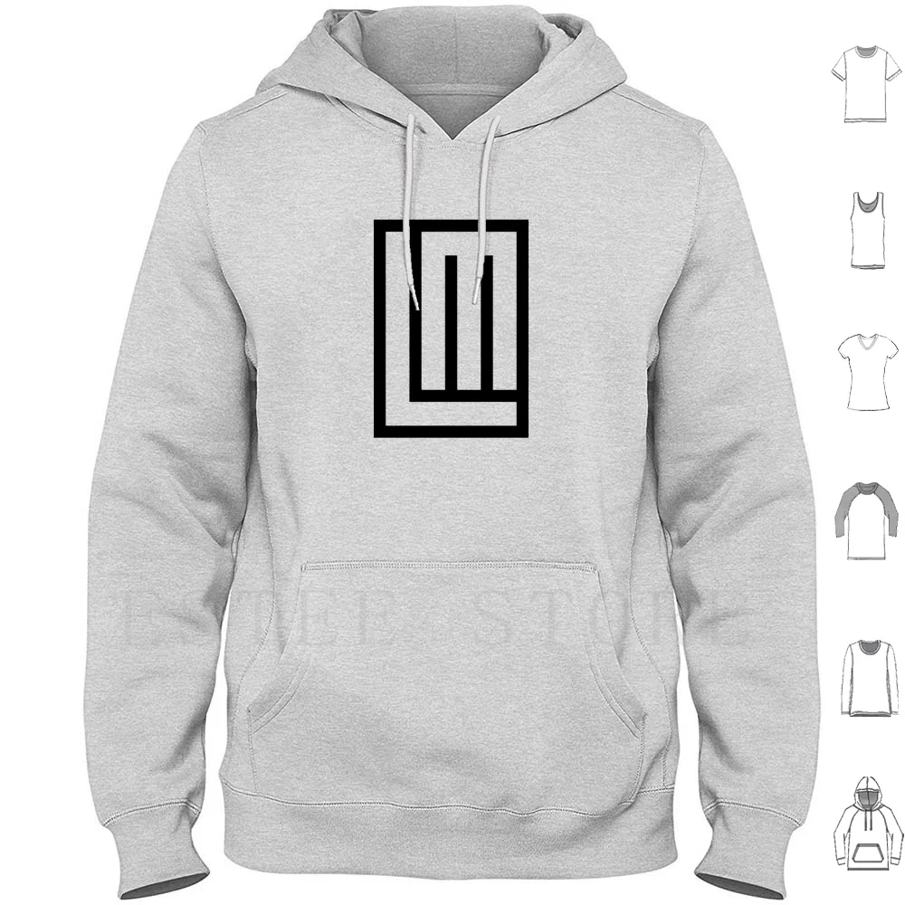 Лучший дизайн логотипа толстовки с капюшоном музыкальный певец Lindeman длинным