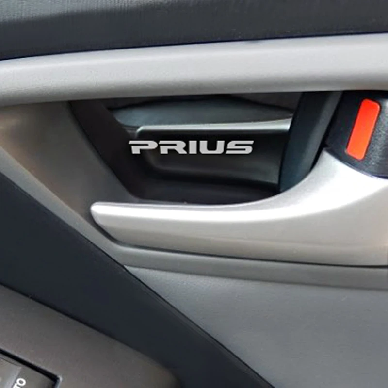Украшение ручки двери салона автомобиля для Toyota Prius 30 аксессуары из нержавеющей