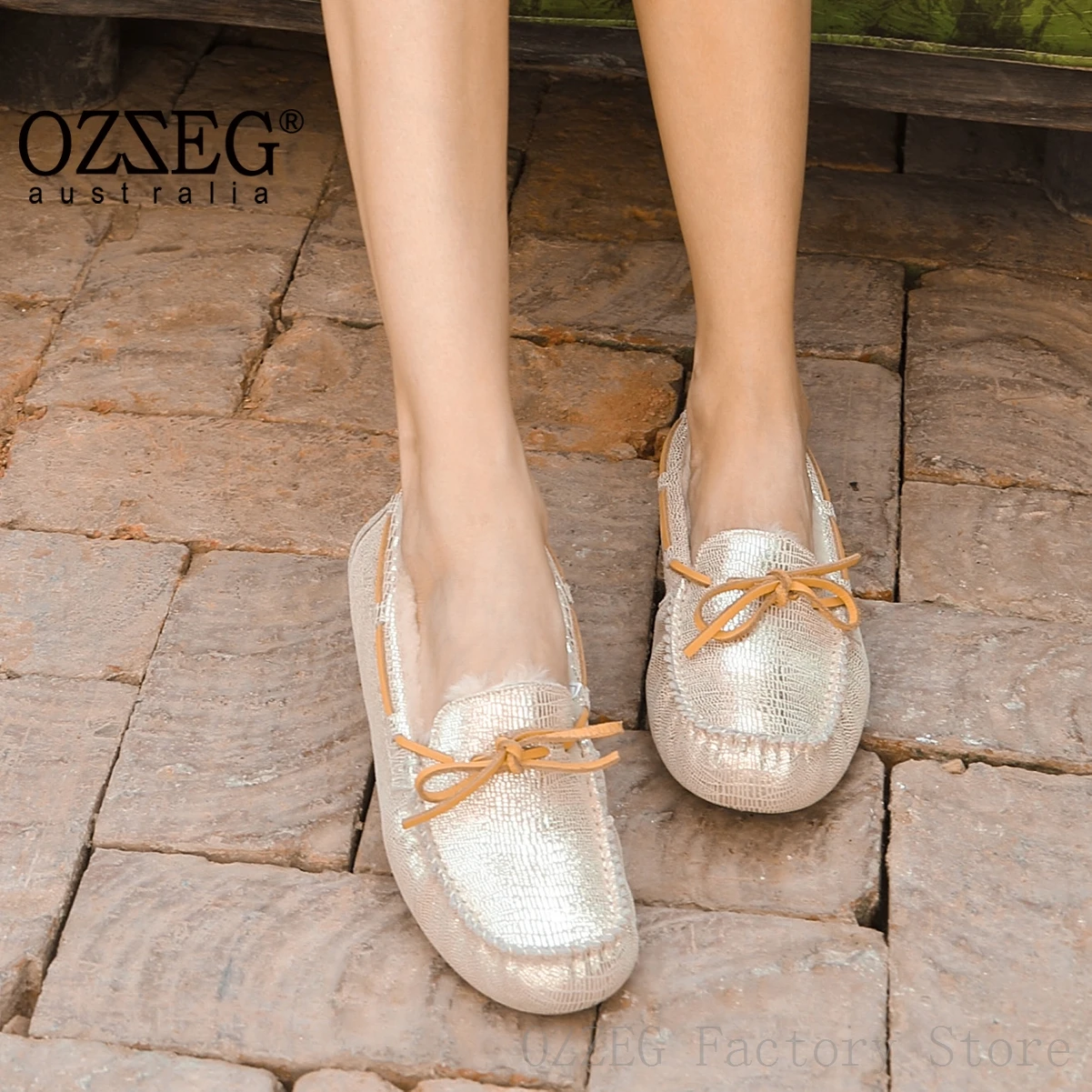 Фото OZZEG/Роскошная брендовая дизайнерская обувь Женская зимняя из натуральной кожи на